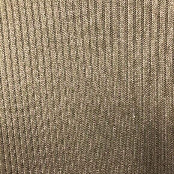 Market & Spruce Gracelynn Brown Ribbed Turtleneck Long Sleeve Dress NWT Sz Small - Picture 4 of 10